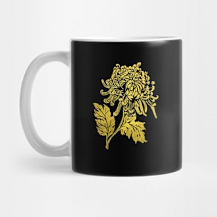 Golden Chrysanthemum Mug